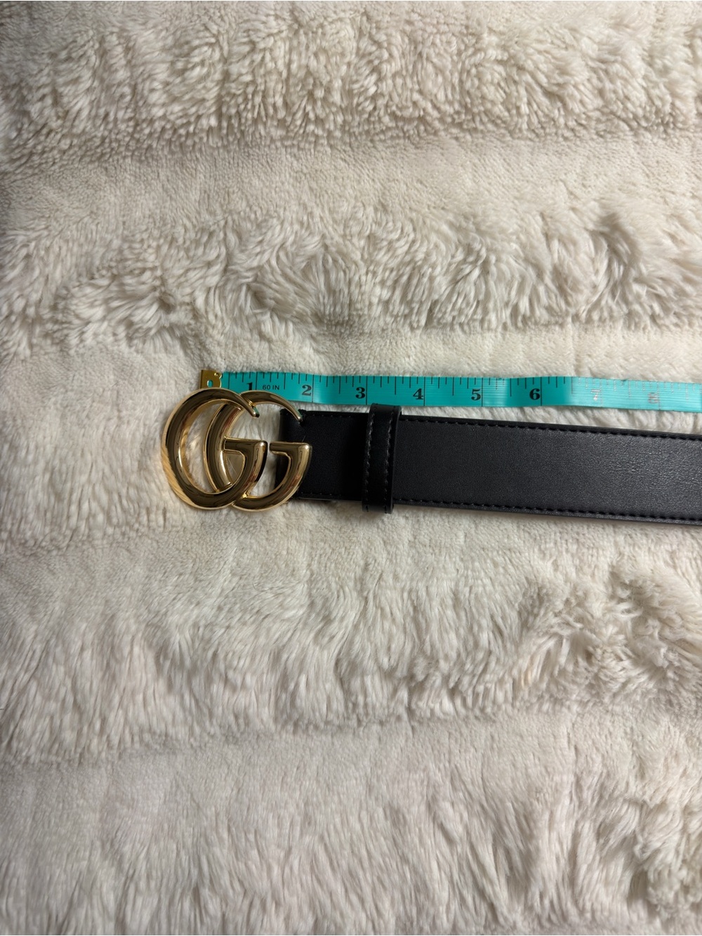 Gold buckle GG belt - Picture 7 of 8